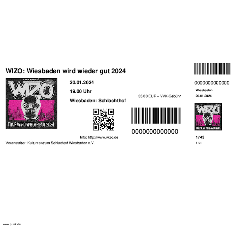 : HardTicket WIZO: Wiesbaden wird wieder gut 2024