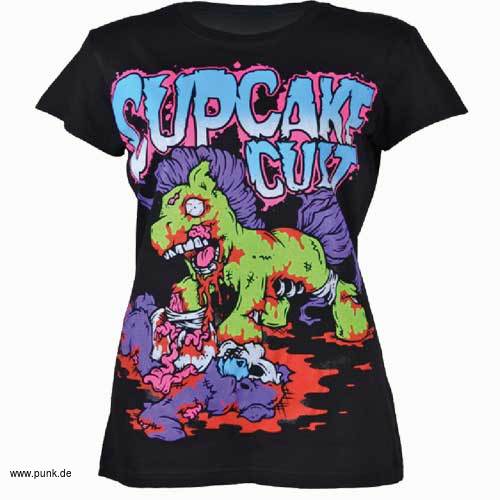 Cupcake Cult: Zombie Pony Girlieshirt