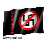 : Anti Hakenkreuz Flagge