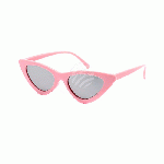 : Katzenaugen-Sonnenbrille, rosa