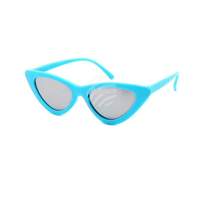 : Katzenaugen-Sonnenbrille, türkis