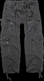 Brandit: M65 Vintage Trousers, schwarz