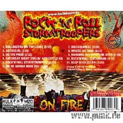 Rock'n`Roll Stormtroopers: On Fire CD