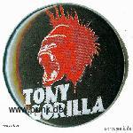 Tony Gorilla: Affe, weiße Schrift