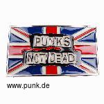: Punks not dead Gürtelschnalle
