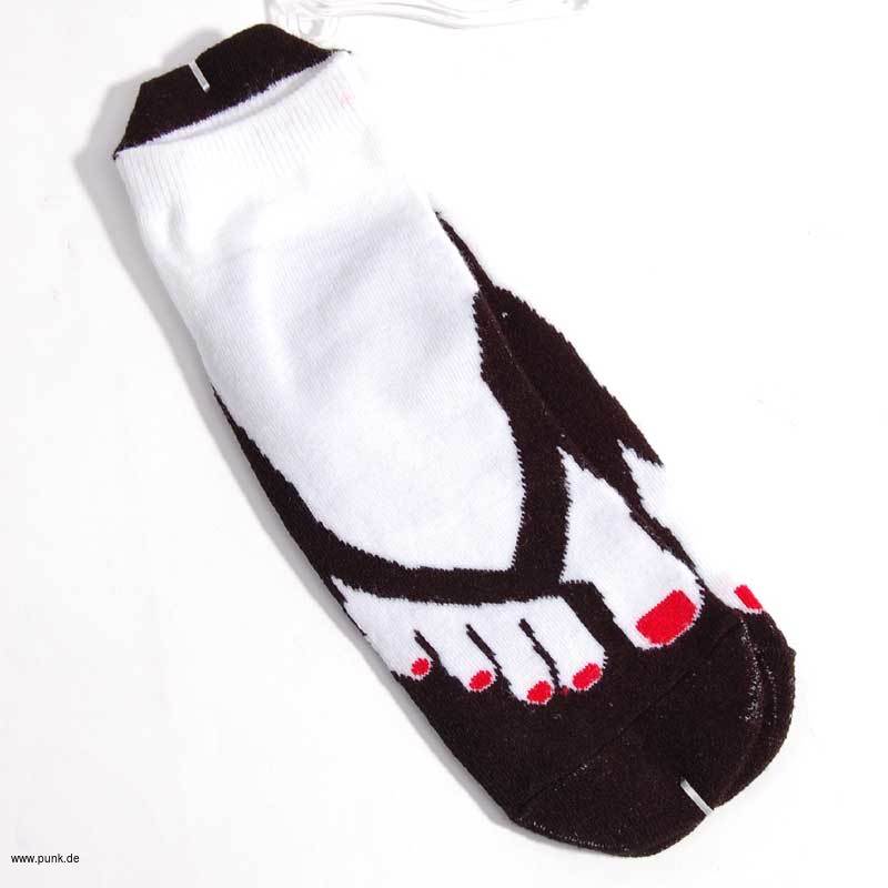 Clarabella: Sneaker Socken Flip Flops