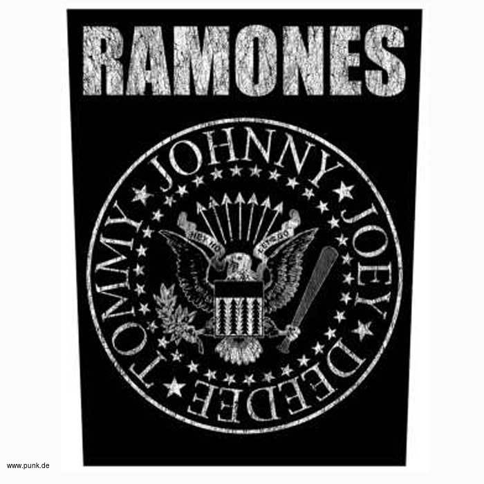 : Rückenaufnäher Ramones