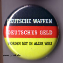 : Deutsche Waffen, deutsches Geld... Button
