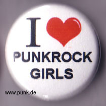 : I LOVE PUNKROCKGIRLS Button