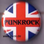 Punkrock Union Jack Button