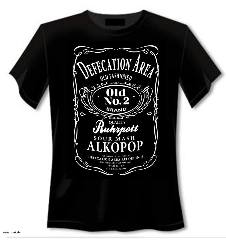 : Defecation Area - T-Shirt Alkopop