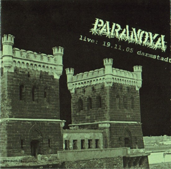 Paranoya: Live 19.11.05 darmstadt
