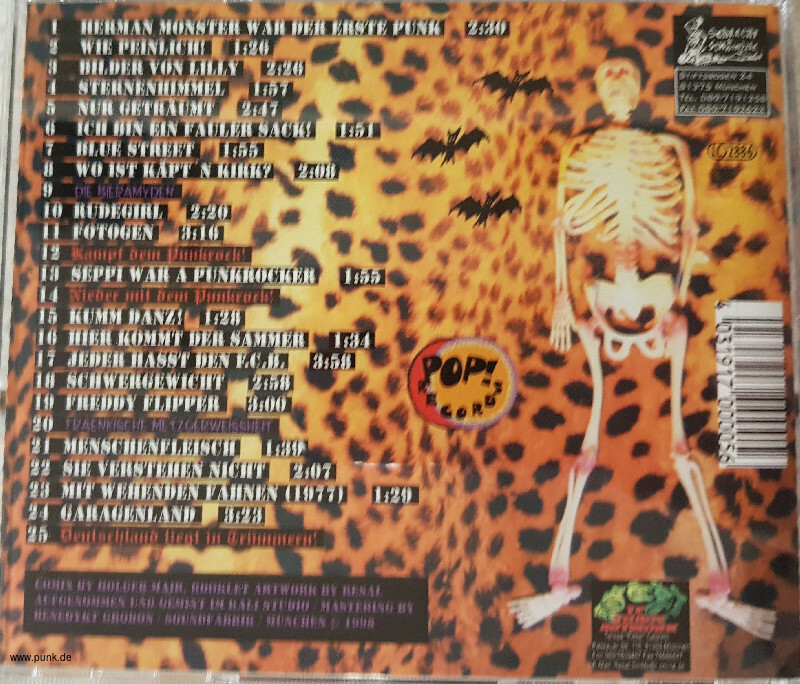 Sigi Pop: Herman Monster War Der Erste Punk CD