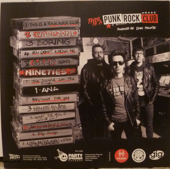 Flanders 72: This is a Punk Rock Club LP (rotes Vinyl)