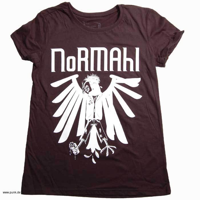 Normahl: Adler Ladies-Shirt, schwarz