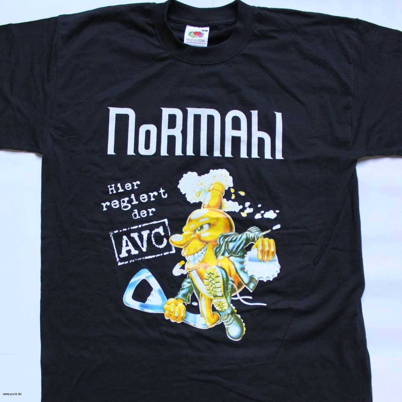 NoRMAhl: AVC T-Shirt, beidseitig bedruckt.