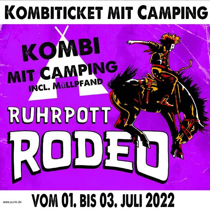 : HardTicket Kombi-Ticket inkl. Camping Rodeo 2022