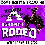 : HardTicket Kombi-Ticket inkl. Camping Rodeo 2022