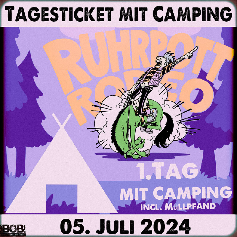 : Freitagsticket inkl. Camping - Ruhrpott Rodeo 24